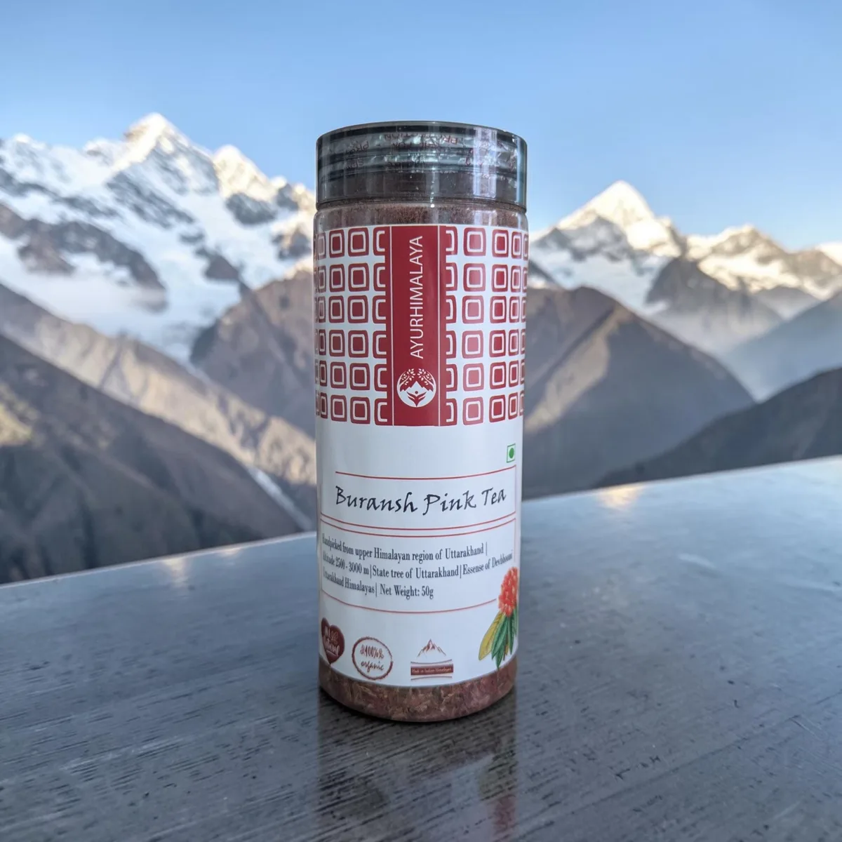 Buransh pink tea 