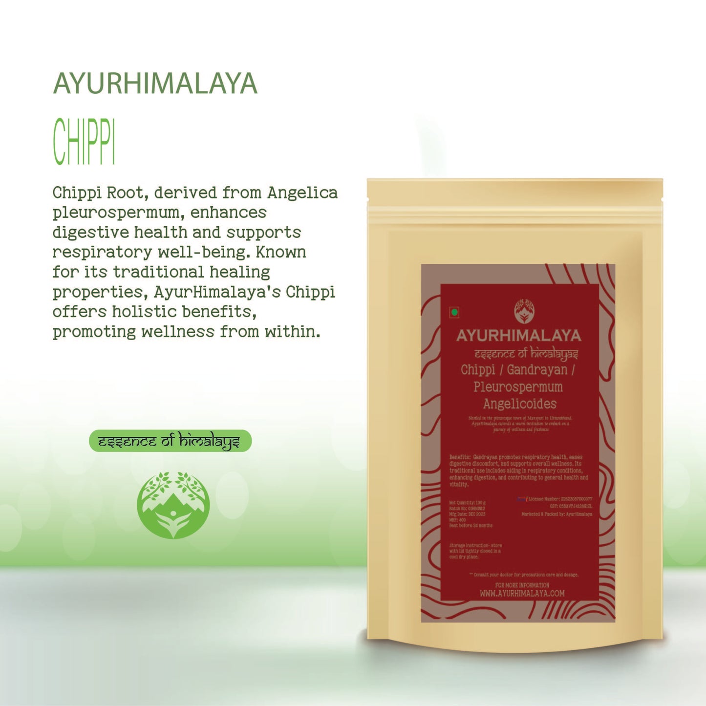 AyurHimalaya Gandrayan/Chippi: Unveiling Nature's Healing Elixir