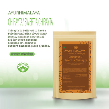 Chirayta : Bitter to Taste, Amazing for Diabetic Wellness in the Himalayan Tradition