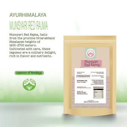 AyurHimalaya Munsyari Red Rajma: Himalayan Nutrient-Packed Goodness